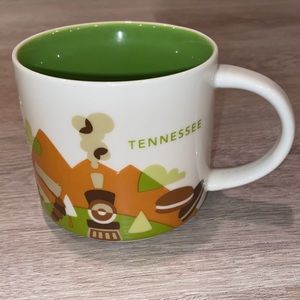 Starbucks You Are Here Series Tennessee Mug